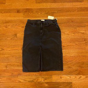Women's Knee Length denim skirt Size 12